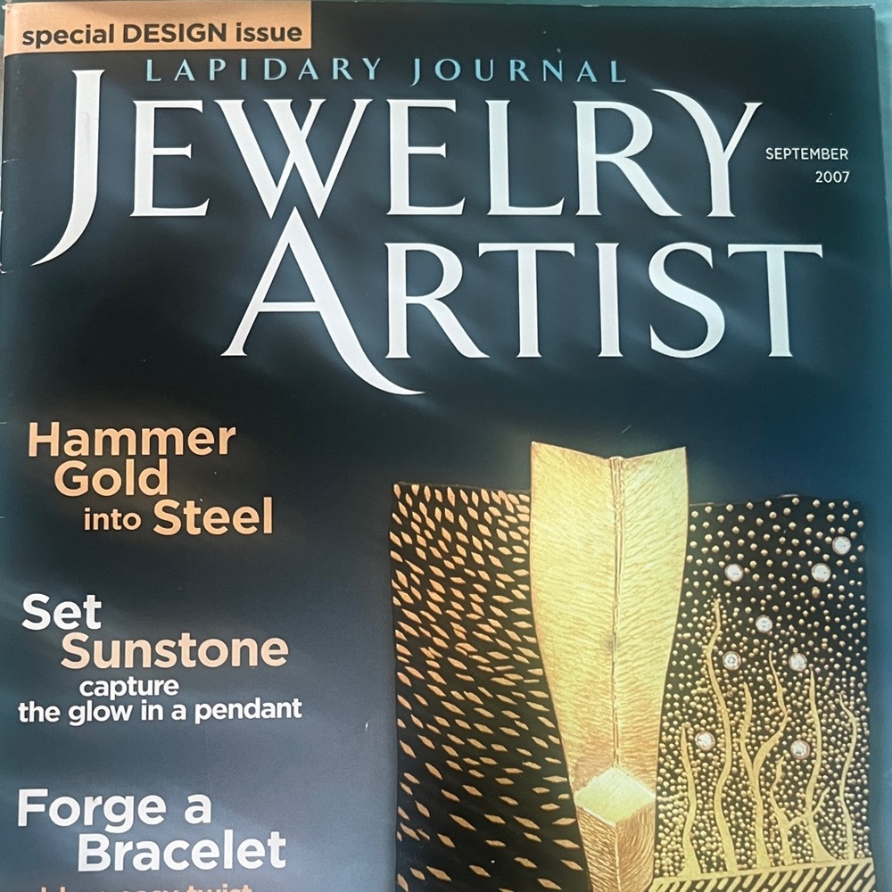 Lapidary Journal Jewelry Artist Magazine 2007 Issue